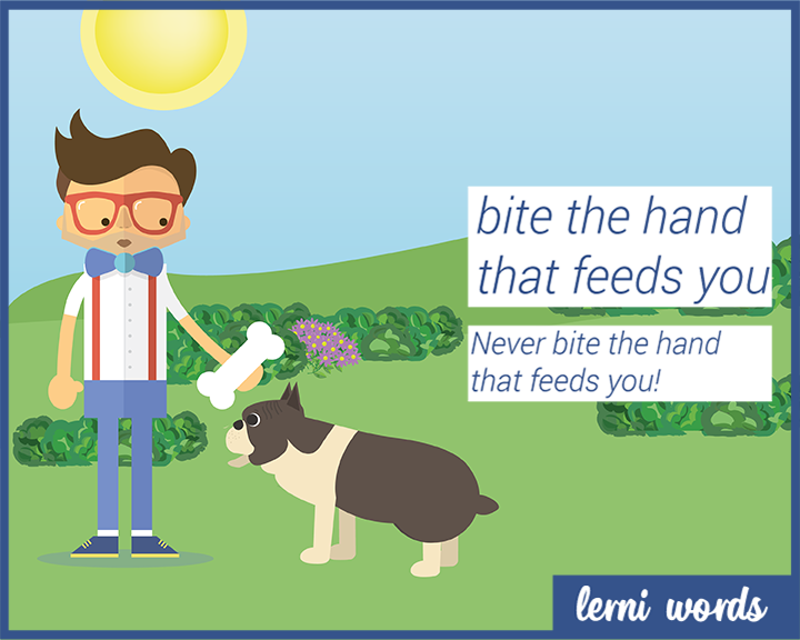 Bite the Hand That Feeds You — front