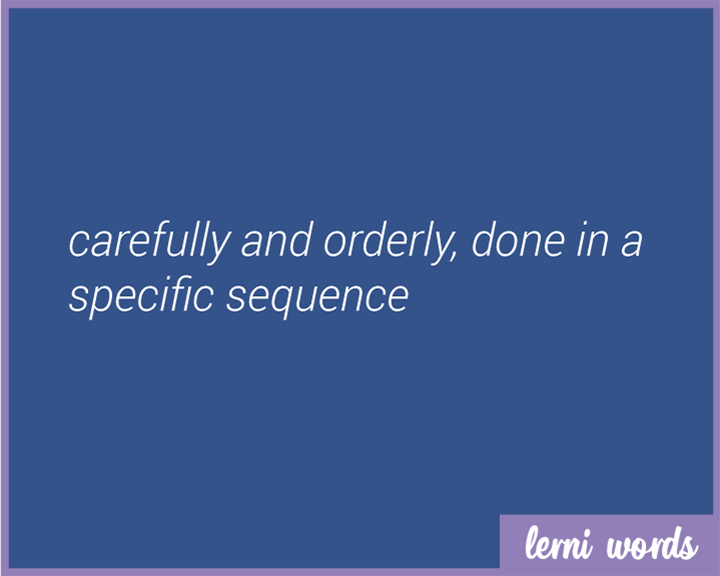 Step by Step — meaning